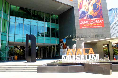 Ayala Museum Entrance